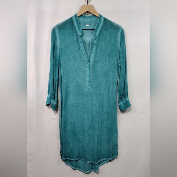 Young Fabulous & Broke Dresses & Skirts - Young Fabulous & Broke Dress Women's L Blue Boho Retro 90s Y2K Casual Beach